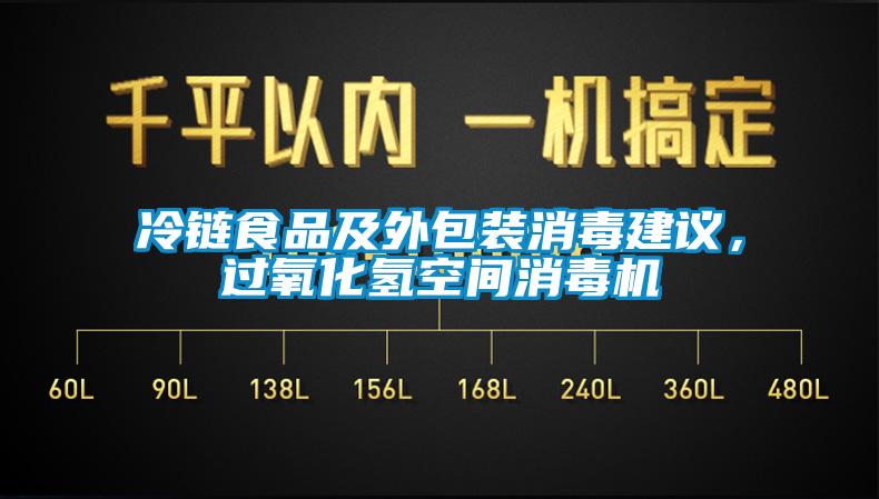 冷鏈食品及外包裝消毒建議，過氧化氫空間消毒機