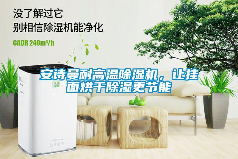 安詩曼耐高溫除濕機，讓掛面烘干除濕更節能
