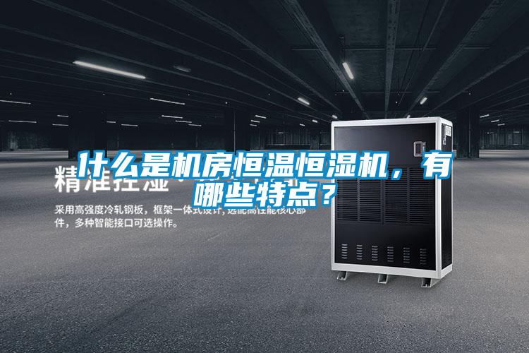 什么是機(jī)房恒溫恒濕機(jī)，有哪些特點？