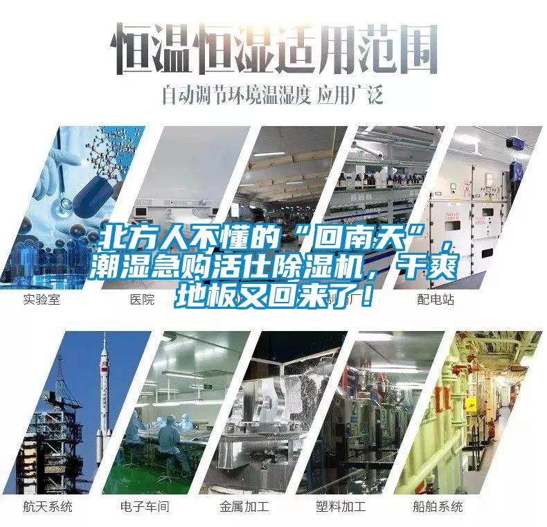 北方人不懂的“回南天”，潮濕急購活仕除濕機(jī)，干爽地板又回來了！