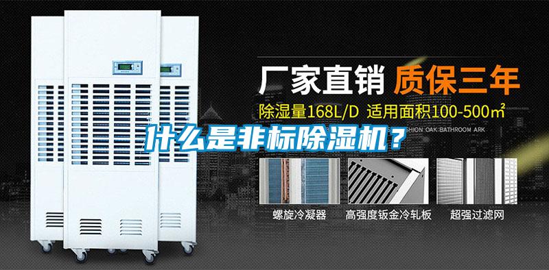 什么是非標除濕機？