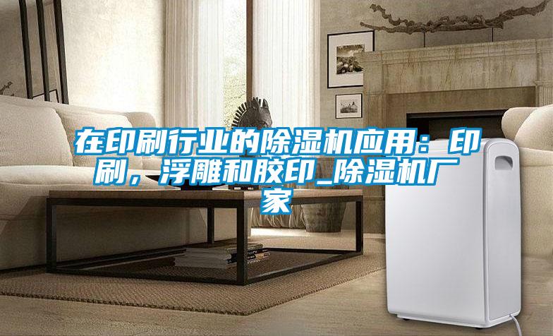 在印刷行業的除濕機應用:印刷,浮雕和膠印_除濕機廠家