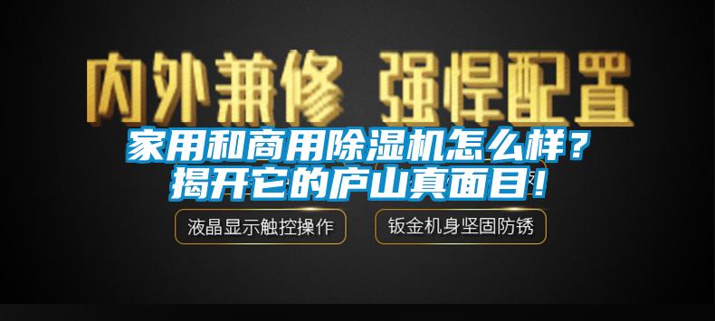 家用和商用除濕機怎么樣？揭開它的廬山真面目！