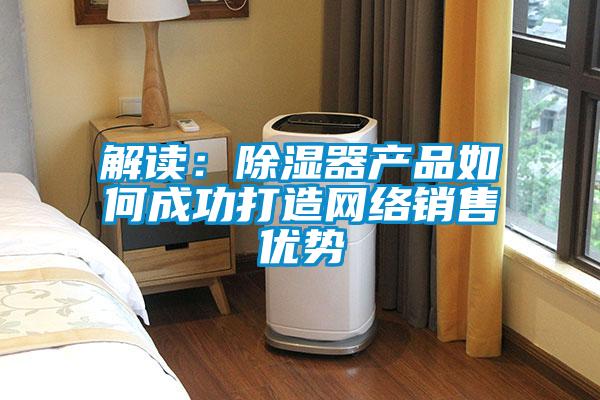 解讀：除濕器產(chǎn)品如何成功打造網(wǎng)絡銷售優(yōu)勢