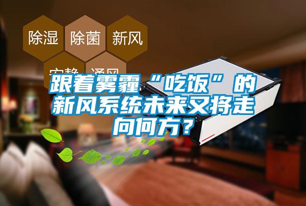 跟著霧霾“吃飯”的新風系統未來又將走向何方？