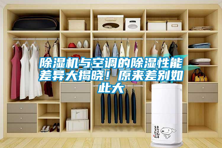 除濕機與空調的除濕性能差異大揭曉!原來差別如此大