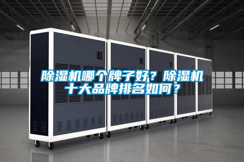 除濕機哪個牌子好？除濕機十大品牌排名如何？