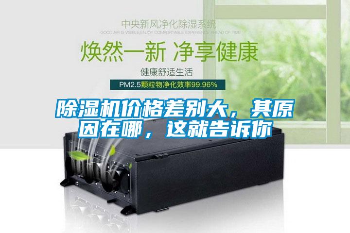 除濕機(jī)價(jià)格差別大，其原因在哪，這就告訴你