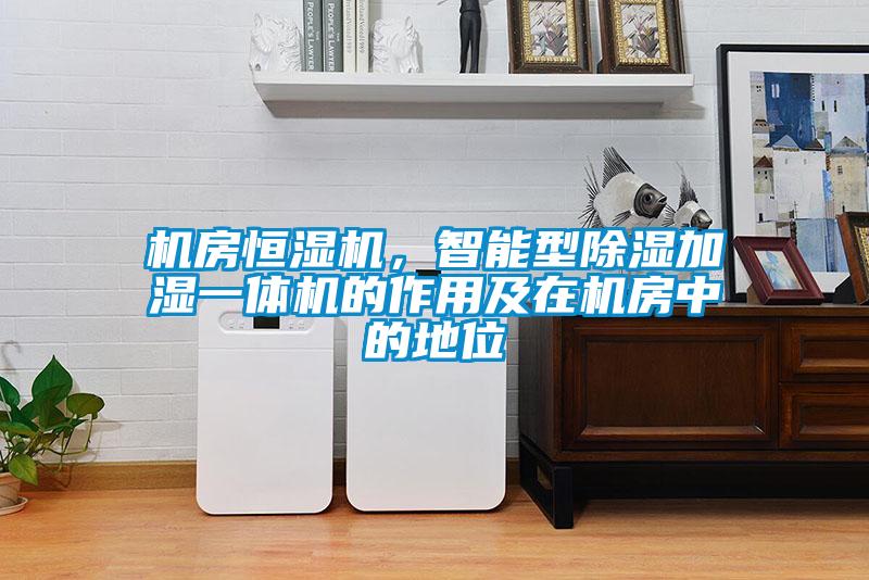 機房恒濕機，智能型除濕加濕一體機的作用及在機房中的地位