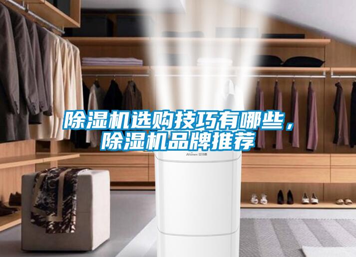 除濕機選購技巧有哪些，除濕機品牌推薦