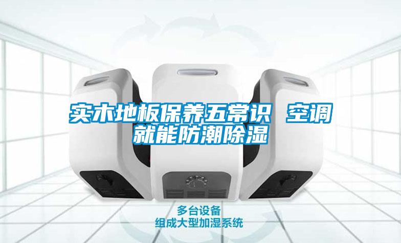 實(shí)木地板保養(yǎng)五常識 空調(diào)就能防潮除濕