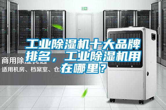 工業除濕機十大品牌排名,工業除濕機用在哪里?