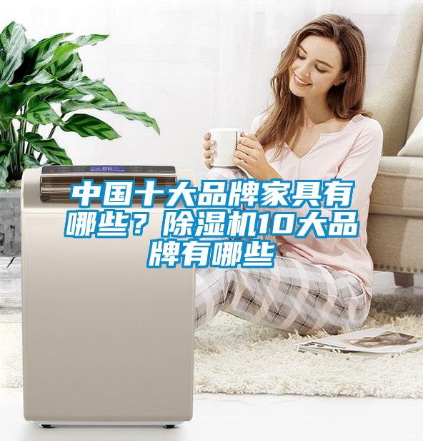 中國十大品牌家具有哪些?除濕機10大品牌有哪些