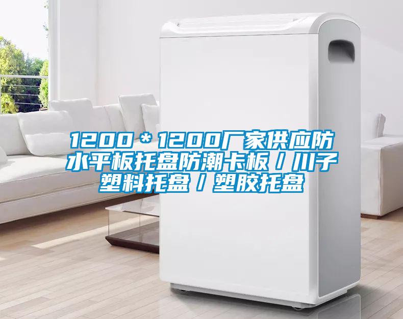 1200*1200廠家供應(yīng)防水平板托盤防潮卡板/川子塑料托盤/塑膠托盤