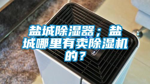 鹽城除濕器；鹽城哪里有賣除濕機的？