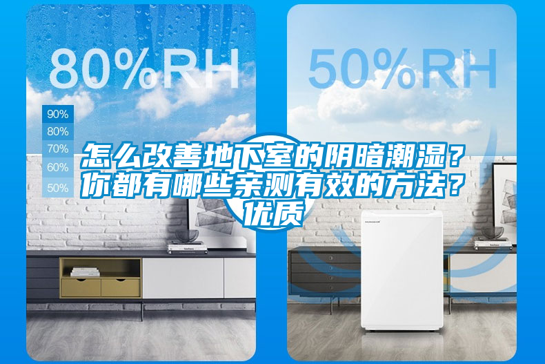 怎么改善地下室的陰暗潮濕？你都有哪些親測有效的方法？優質