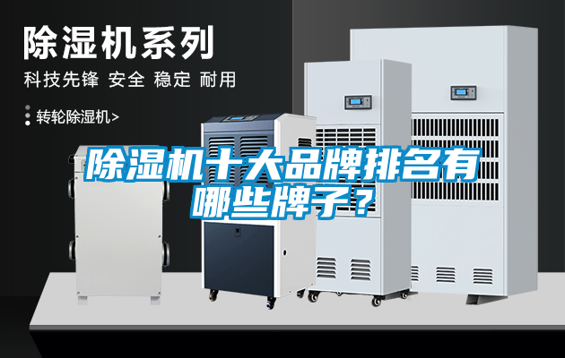 除濕機十大品牌排名有哪些牌子?