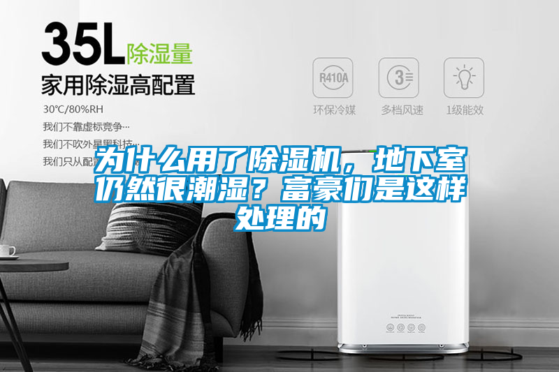 為什么用了除濕機,地下室仍然很潮濕?富豪們是這樣處理的