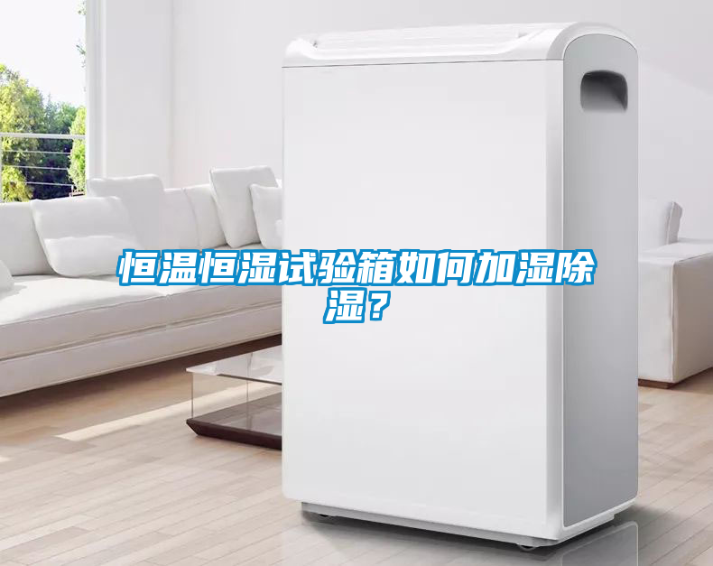 恒溫恒濕試驗箱如何加濕除濕？