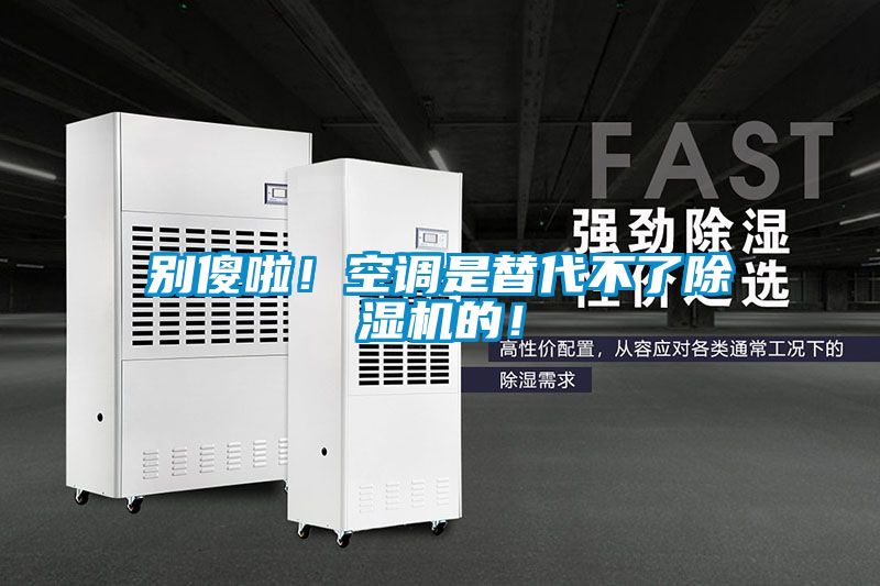 別傻啦！空調(diào)是替代不了除濕機的！