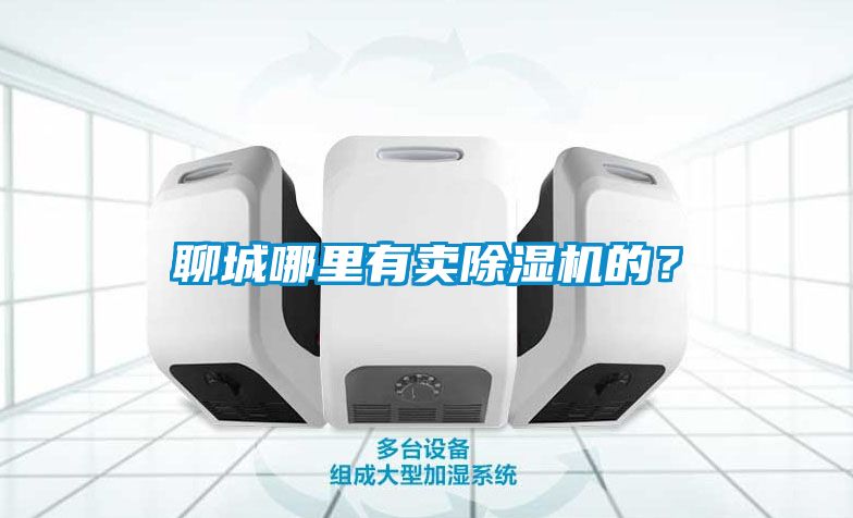 聊城哪里有賣除濕機的？