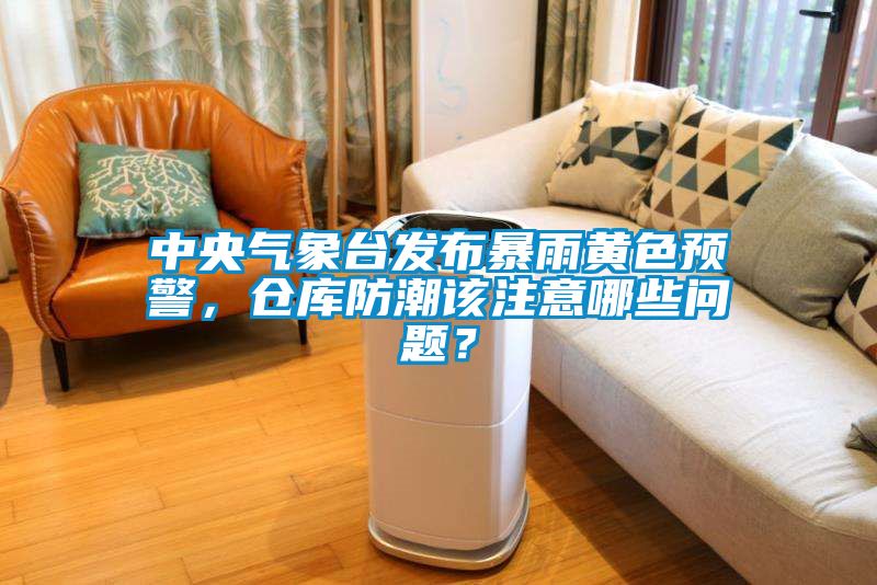 中央氣象臺發布暴雨黃色預警，倉庫防潮該注意哪些問題？