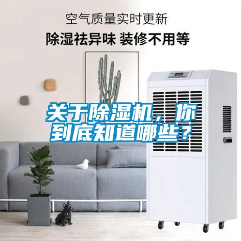 關(guān)于除濕機，你到底知道哪些？