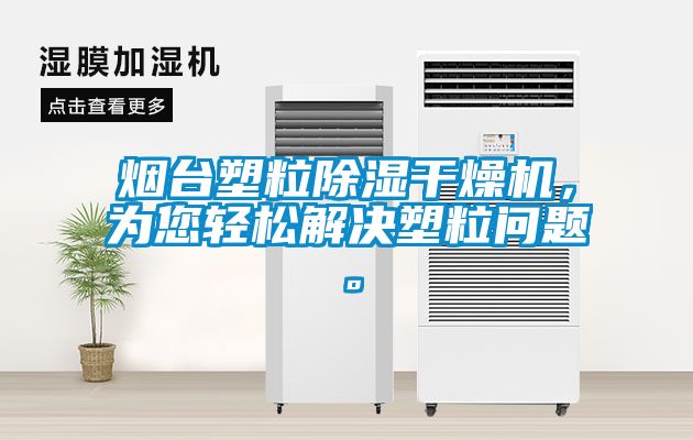 煙臺(tái)塑粒除濕干燥機(jī)，為您輕松解決塑粒問題。