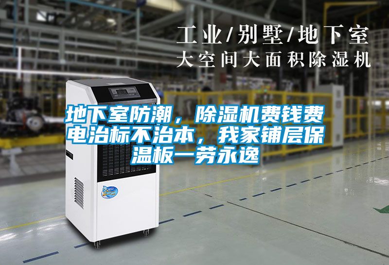 地下室防潮，除濕機費錢費電治標不治本，我家鋪層保溫板一勞永逸