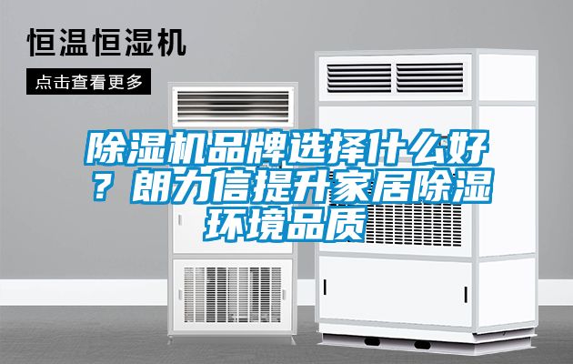 除濕機(jī)品牌選擇什么好？朗力信提升家居除濕環(huán)境品質(zhì)