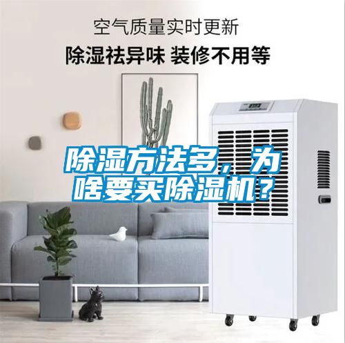 除濕方法多，為啥要買除濕機？